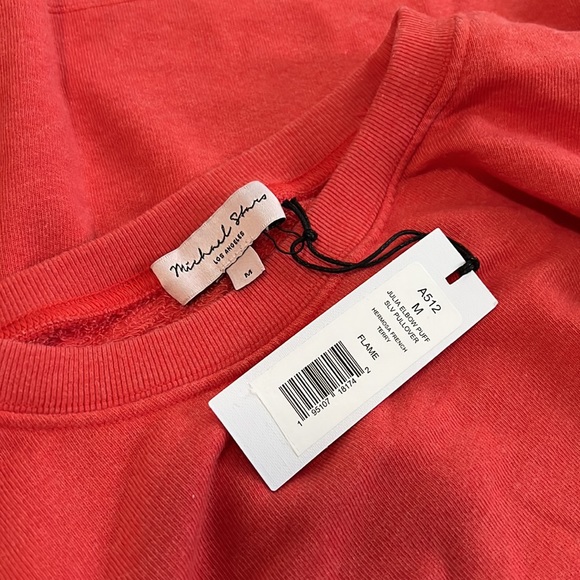 ❗️FINAL❗️ 🆕 Michael Stars JULIA Elbow Puff Sleeve Pullover 🔴🔴 - Picture 3 of 4